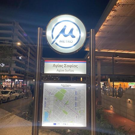 Prime Location Bright Studio City Center Super 5G Wifi 200Mbps With32"Tv Tesalónica Exterior foto